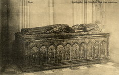103911 Afbeelding van de graftombe van Guy van Avesnes, bisschop van Utrecht (1301-1317), overleden 1317.